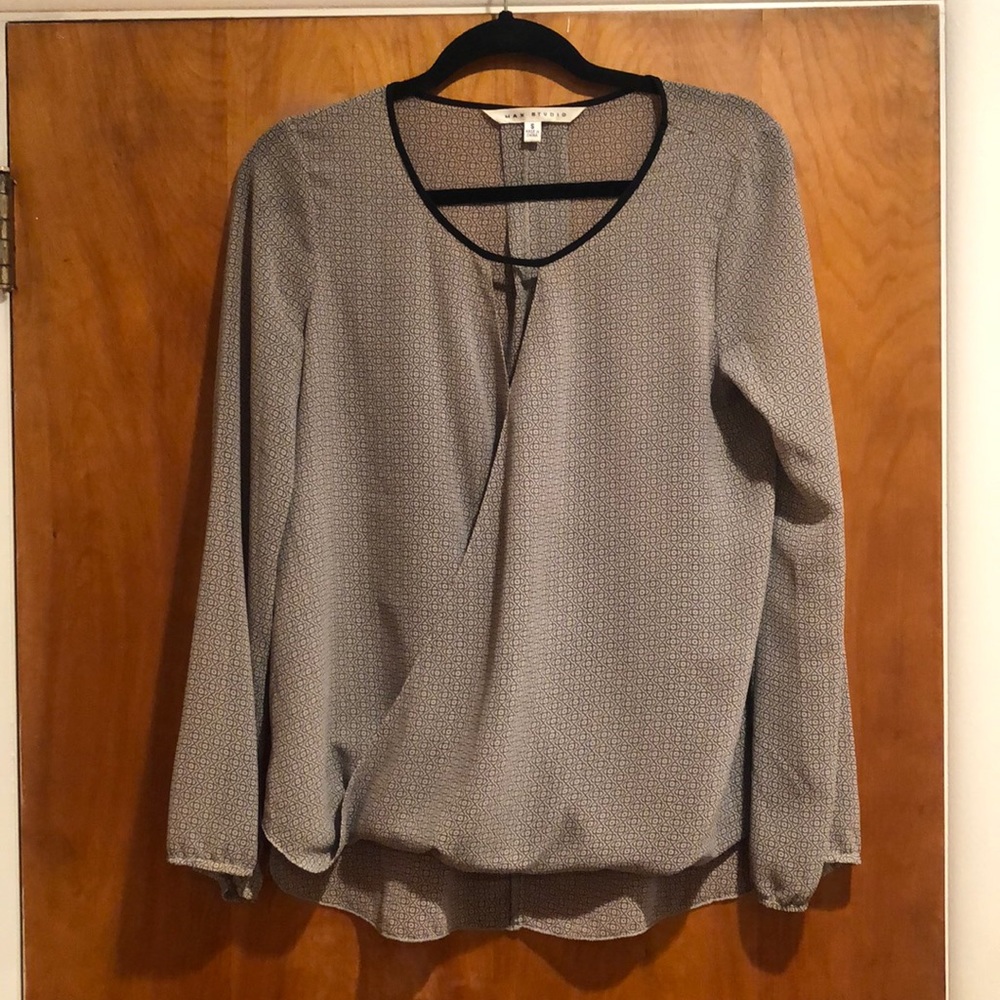 Faux Tucked Blouse